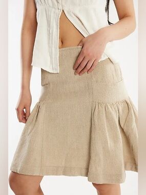 Free People Stansbury Midi Skirt